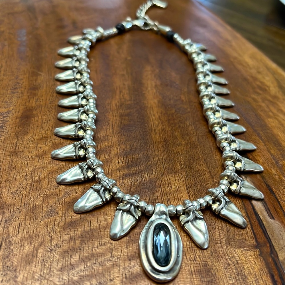 UNO de 50 Necklace with “Smoke” Swarovski Stone